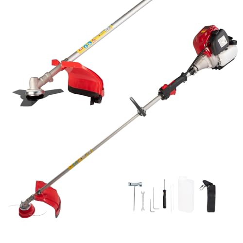 AMC Decespugliatore a scoppio multifunzione 2 in 1 a Benzina GX 4...