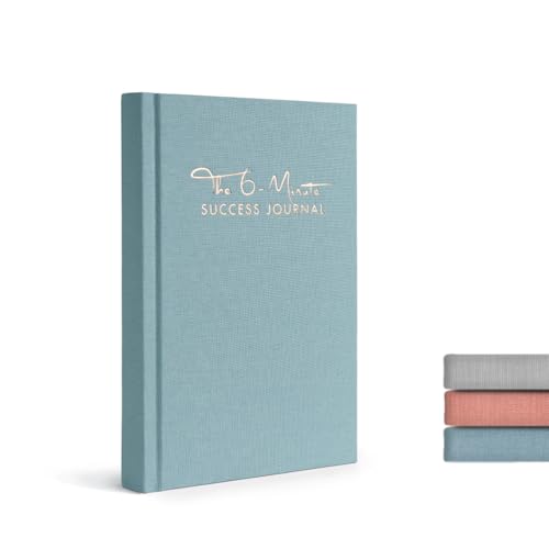 The 6-Minute Success Journal | Daily Planner 2024 for more Focus | A5 Organiser to Achieve your Goals with more Motivation and Mindfulness | Undated Business Planner