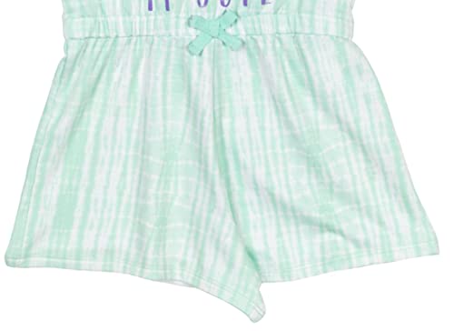 Star Wars The Mandalorian The Child Little Girls French Terry Sleeveless Romper Green 6-6X #TOP7