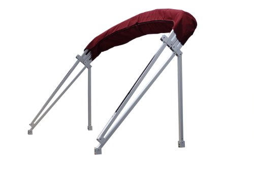 8' X 8' Sunbrella Complete Pontoon Bimini Top Kit (Burgundy) #TOP1