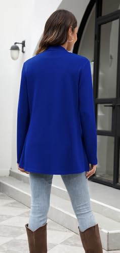 Image of Newchoice Womens Lightweight Long Sleeve Cardigans with Pockets Summer Casual Open Front Sweater Cardigan Duster