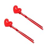 Schneeball-clip-spielzeug – entwickelt, um schnell und einfach einzigartige herzförmige schneebälle herzustellen, keine kalten hände und durchnässten handschuhe mehr beim schneeball-herstellen, schneemann-clip.