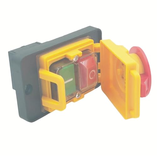 Interruptor de parada KJD12 evita arranques accidentales 250V 4 pines 4