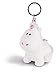 NICI- Theodor & Friends 1/2019 Theofina Llavero, Color Blanco, Rosa (43250)