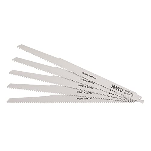 Lames de scie sabre bimétallique pour travaux de démolition multi-usages 300 mm 6 tpi