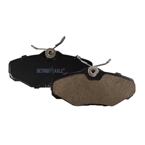 Image of Detroit Axle - Rear Brake Pads for 1993-2005 Ford Taurus Mercury Sable 1993-2002 Lincoln Continental, Ceramic Brake Pads 1994 1995 1996 1997 1998 1999 2000 2001 Replacement
