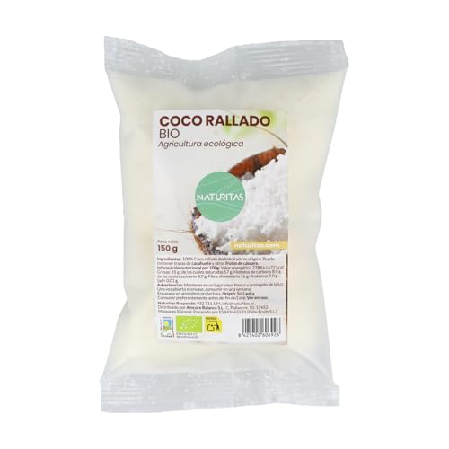 Coco Rallado 150 g bio Naturitas Essentials | Sin GMO