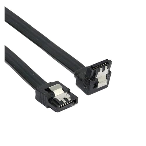 Cable de datos SATA 3.0 40 cm, azul, pack 2 piezas miniatura 2