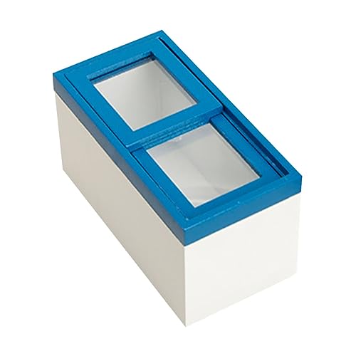 Sosoport Refrigerador Miniatura Decorativo Casa Miniatura Accesorio de Simulación Vívido y Duradero Enriquecer Decoración de Mini Casas