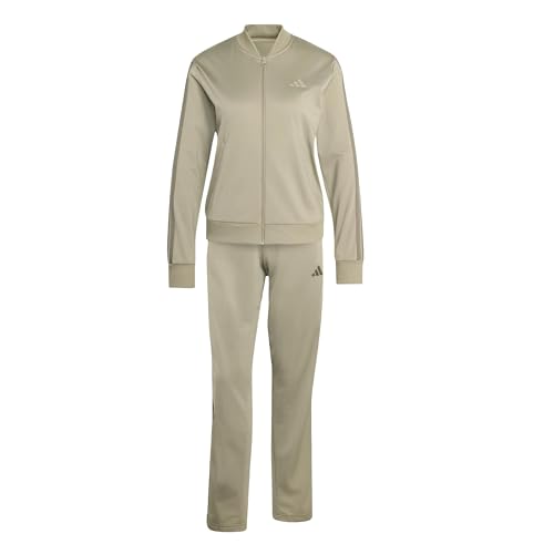 adidas Damen ESSENTIALS 3-STRIPES TRACKSUIT, Wonder Cargo, XL
