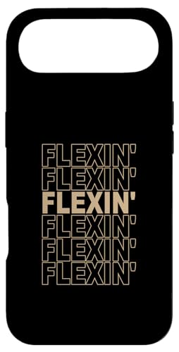 �^���J���[Flexin' On Repeat Tan�O���t�B�b�N�B �X�}�z�P�[�X iPhone Air �p