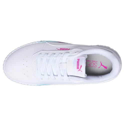 PUMA Kids Girls Carina 2.0 Whipped Dreams Lace Up Sneakers Shoes Casual - White4