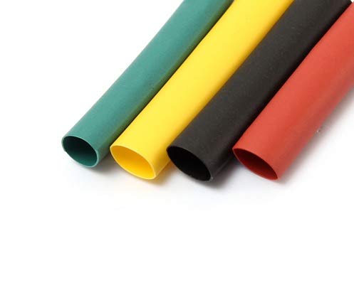 Rpi shop - 4 Meter Total Heat shrink Tube Size 2mm -1 Meter Each of Red, Yellow, Blue & Black color (B082Y7WPR4) Amazon Price History, Amazon Price Tracker