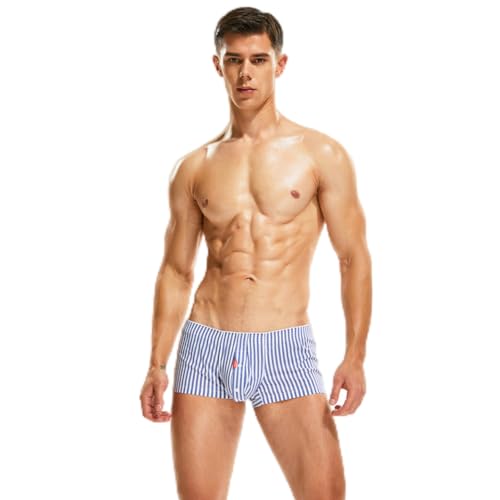 Men's Boxer Short Mens Boxer Briefs - Comfortable 100% Cotton Shorts for Classic Style Underwear