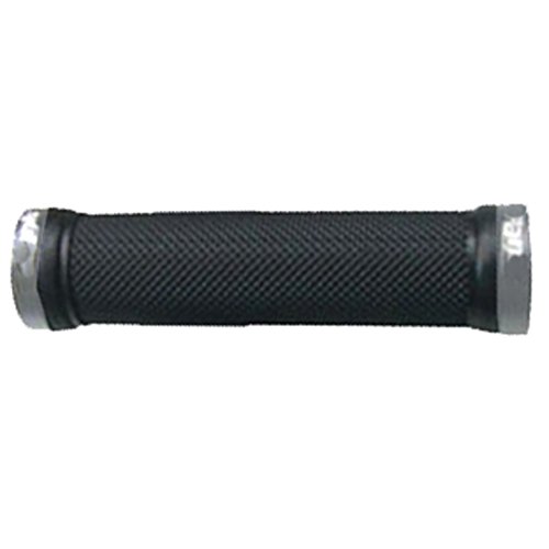 Clarks Lock-on Grips poignées vélo gris noir cintre guidon vtt vtc