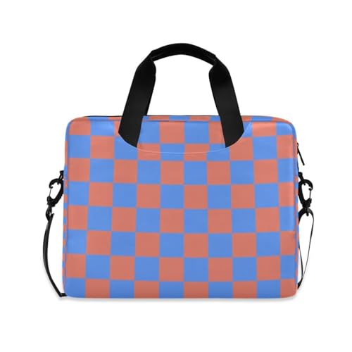 Maletín portátil para laptop 15.6 pulg Azul-naranja miniatura 1
