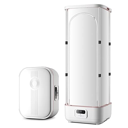Automatic Ironing Machine and Clothes Dryer - Portable Steam Drying Machine for Household Use - Folding Wrinkle Removal and Mite Drying