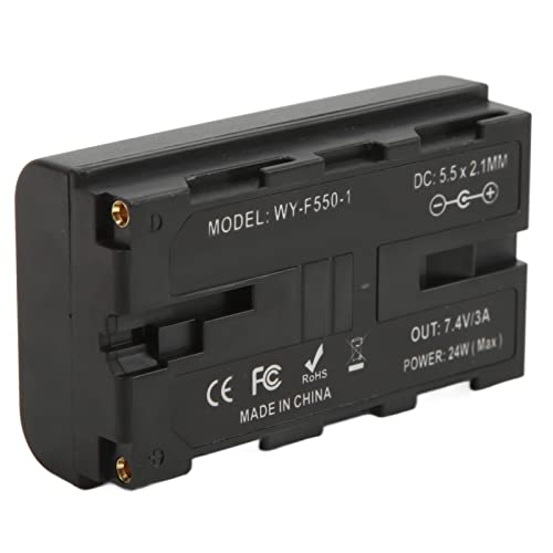 Batería simulada NP-F970 con conector D-Tap para rodajes largos en exteriores 2