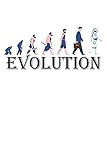  AEVOLUTION I evolution of humankind Hybrid: Notebook lined paper with 120 pages in format 15 x 22, 86 cm