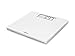 Soehnle Báscula de baño Style Sense Safe 100, peso corporal con pantalla LCD grande (números de 3,5 cm), báscula digital extraplana con patas antideslizantes, color blanco