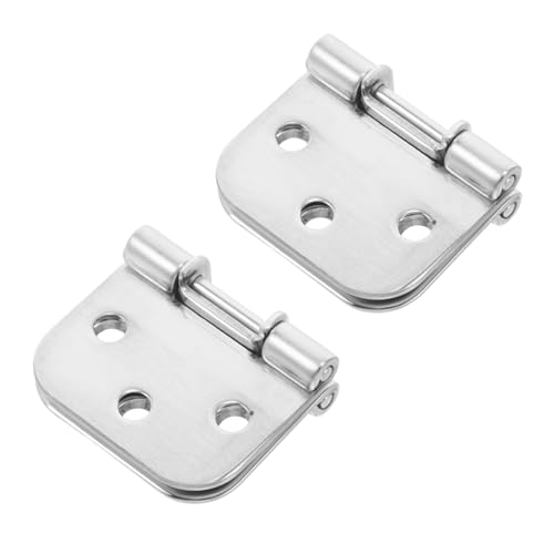 BCOATH Boat Deck Hinge 2pcs Stainless Steel Hinges for Furniture Hidden Hinge Door Heavy Duty Hardware for Rv Bo