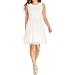Jessica Simpson Women's Lace Fit-and-Flare Dress