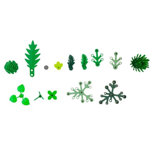 Lego® 50x Pflanzen & Blätter – Sattes Grün für Deine Lego® Welt! Perfekt für Gärten, Wälder & Dschungel