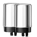 AQUA CREST Faucets Filter Cartridge BPA Free, Compatible with Brita Tap Water Filtration System - Chrome (Pack of 2)