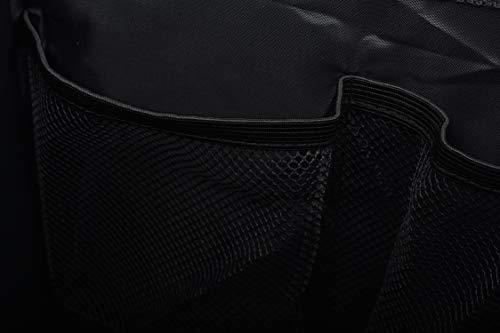 Back Seat Car Organizer - Neatly Organize Items While Traveling. Folds Flat for Easy Trunk Storage.
