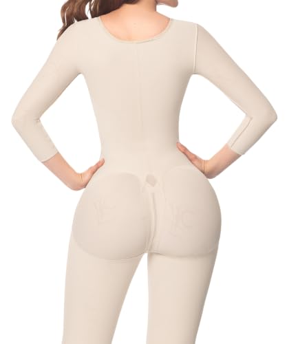 Forma Tu Cuerpo, Faja Colombiana, Faja Pacifica Full Bodyshaper with Bra and 3 Hooks, Post Surgery Recovery, XL - image 1