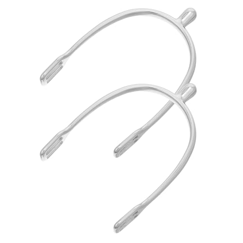 SMASOLO Espuelas de Aleación de Zinc para Mujer, Decoradas a Mano Estilo Occidental, Diseño Ergonómico Ultraligero para Equipo Ecuestre Femenino, Accesorio para Botas y Aparejos