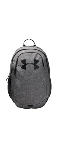 Under Armour UA Scrimmage 2.0 Laptop Backpack Rucksack Waterproof Bag Unisex in Grey and Black 25L, Grey, L
