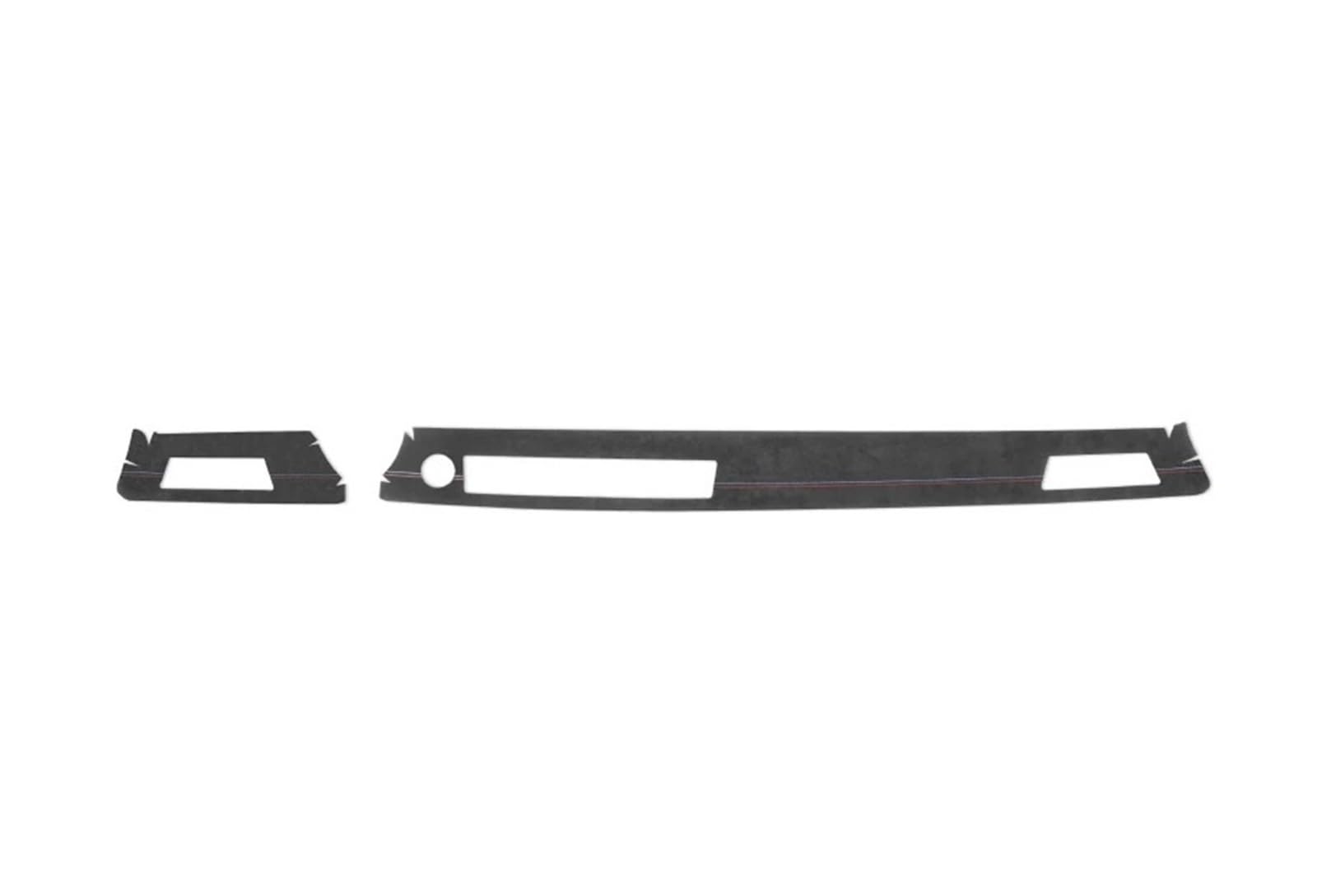 Car Interior Moulding Trim for BMW E90 Series 3 2005-2012 Dashboard Panel Instrument Trim Sticker Car Interior Accessories Interior Accessories(Black LHD)