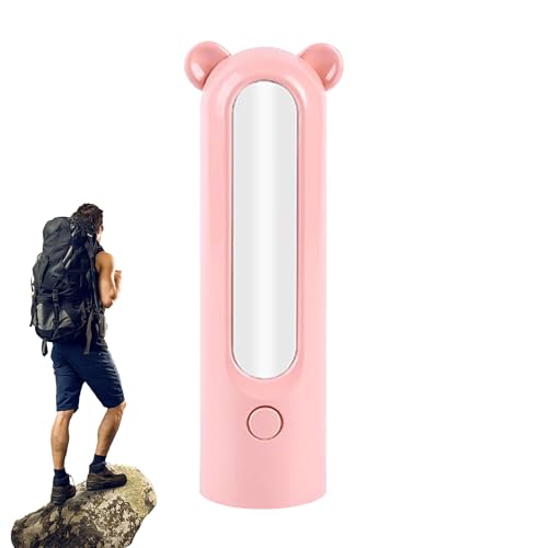 Genérico Piccola torcia | Luce LED ricaricabile, lanterna ad alta luminosità per esterni - per passeggiate in esecuzione trasporto viaggio sopravvivenza campeggio esterno casa notte