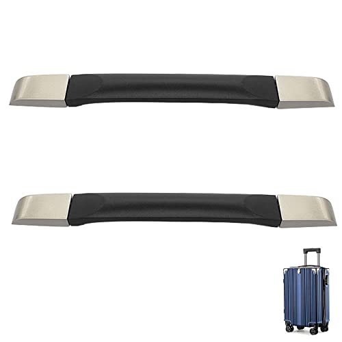 Dtoterul Poignée de Rechange pour Valise 2 Pièces Remplacement de Poignée Valise Bagages Poignée de Valise Poignée de Rechange Bagages Poignée de Rechange Valise pour Boîtes Mallettes à Outils Cover