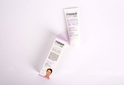 masque BAR Sleeping Mask w/Lavender, Aloe Vera & Witch Hazel Extract - Calming Overnight Mask To Relieve Dry, Irritated Skin - Made in Korea