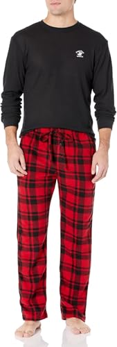 Beverly Hills Polo Club mens Beverly Hills Polo Polar Fleece Set W/Thermal Top