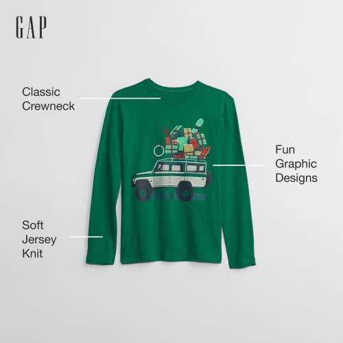 GAP Boys' Long Sleeve Graphic Tee T-Shirt2