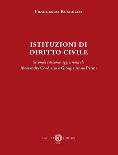 ISTITUZIONI DI DIRITTO CIVILE