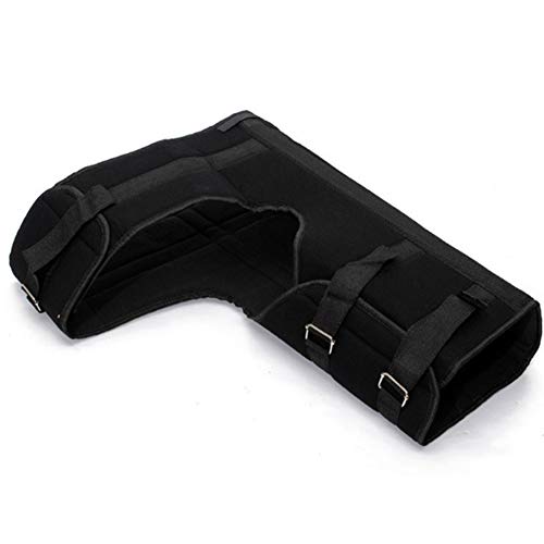 Faja de cadera con soporte inguinal y rodillera ajustable miniatura 4