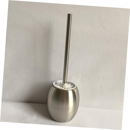 Brosse WC acier inoxydable Ciieeo avec support durable de sol - 4