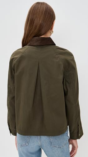 Madewell Women's Waxed Zip-Front Barn Jacket3