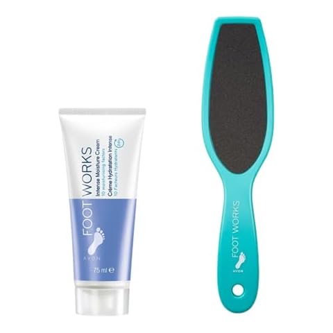 Hydrating Moisture Cream for Feet with Exfoliating Paddle Cover