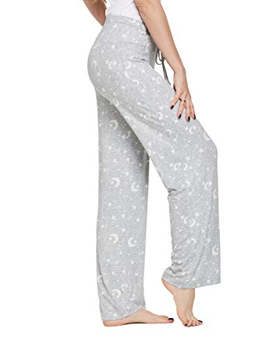 Image of CYZ Womens Casual Stretch Cotton Pajama Pants Simple Lounge Pants