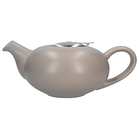 London Pottery, Putty, Teekanne mit Sieb für losen Tee, Steingut, 4-Cup Teapot Cover