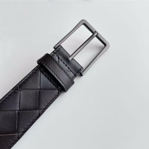 Couple Belts, Top Layer Cowhide Pin Buckle Belts, Hand-woven All-match Trouser Belts, Suitable Gifts for Men and Women3