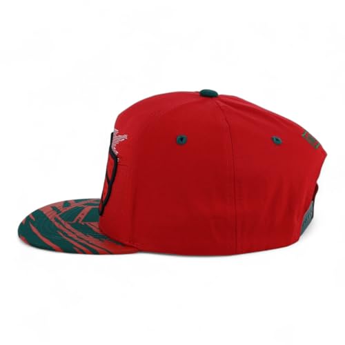 Image of Hecho En Mexico Eagle 3D Embroidered Flat Bill Snapback Cap
