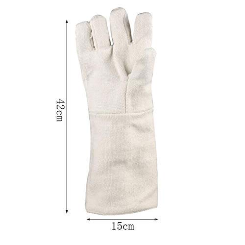 YFF Guanti protettivi ignifughi in Fibra Ceramica