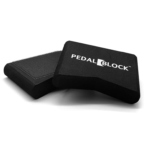 KickBlock PedalBlock with Shock-Absorbing Grip – Stage Black (Set of 2)