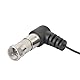 Bingfu FM UKW Radio Antenne Wurfantenne 75 Ohm Koax-Kupplung Dipolantenne Zimmerantenne und Koax-Stecker auf F Stecker Adapter für HiFi AM/FM Radio Yamaha Oenon Bose Sherwood Marantz